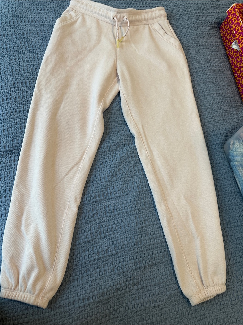 Athleta Cream Sweatpants Kids Joggers